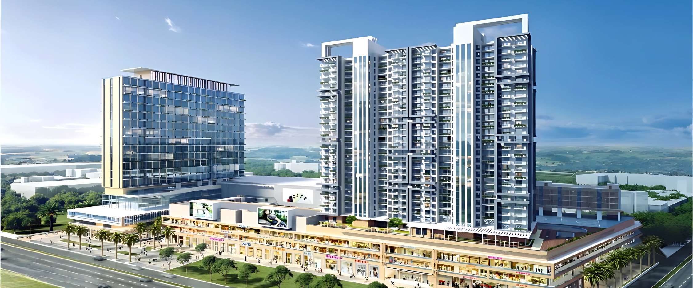 M3M Commercial Delivered (Corner Walk)